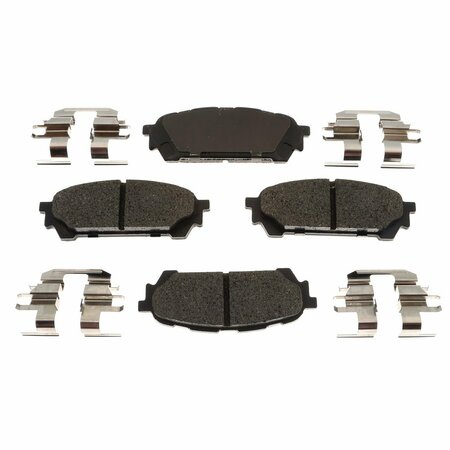 R/M BRAKES BRAKE PADS OEM OE Replacement Ceramic Includes Mounting Hardware MGD1004CH